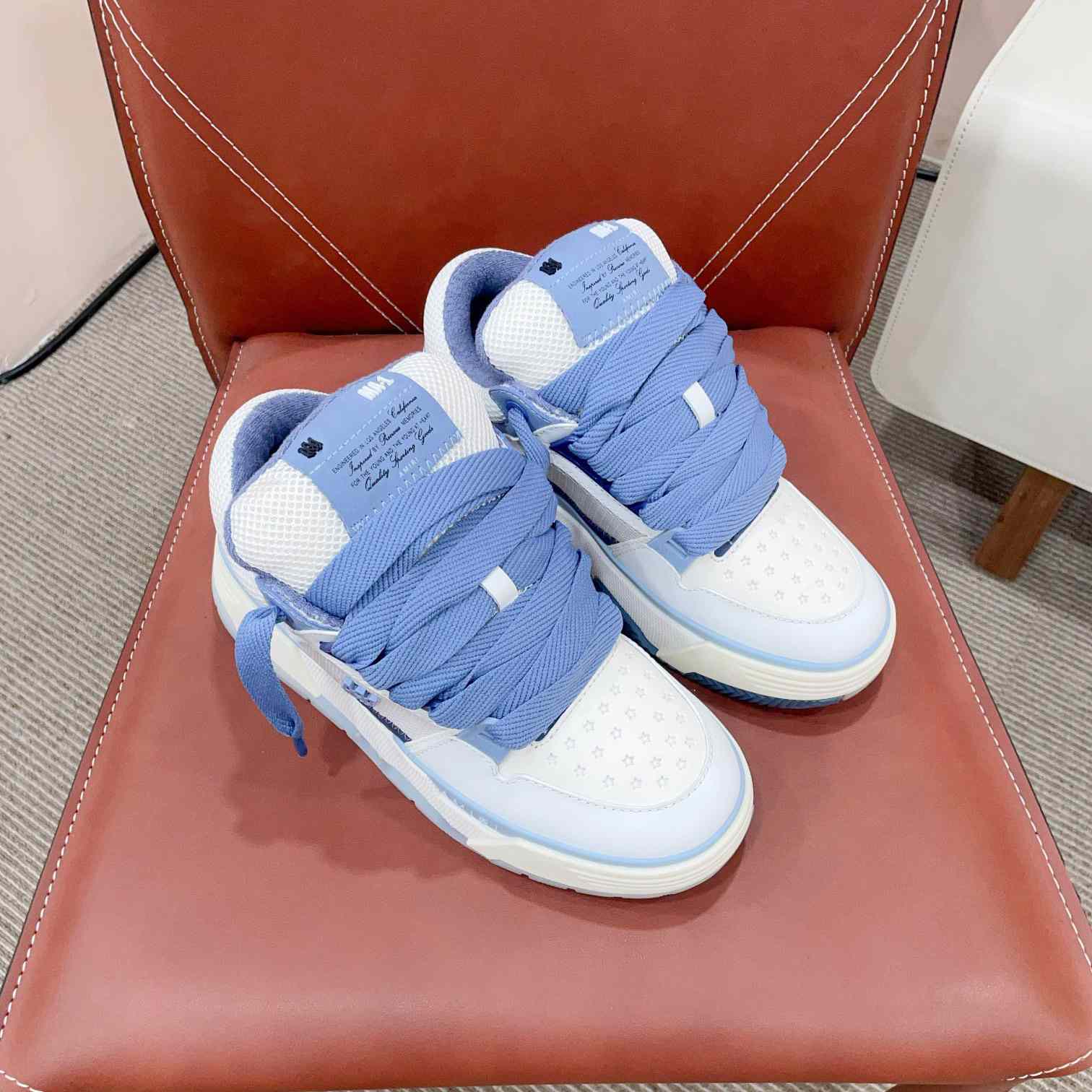 Amiri MA-1 Low Top Lace Up Sneakers - DopestKickz