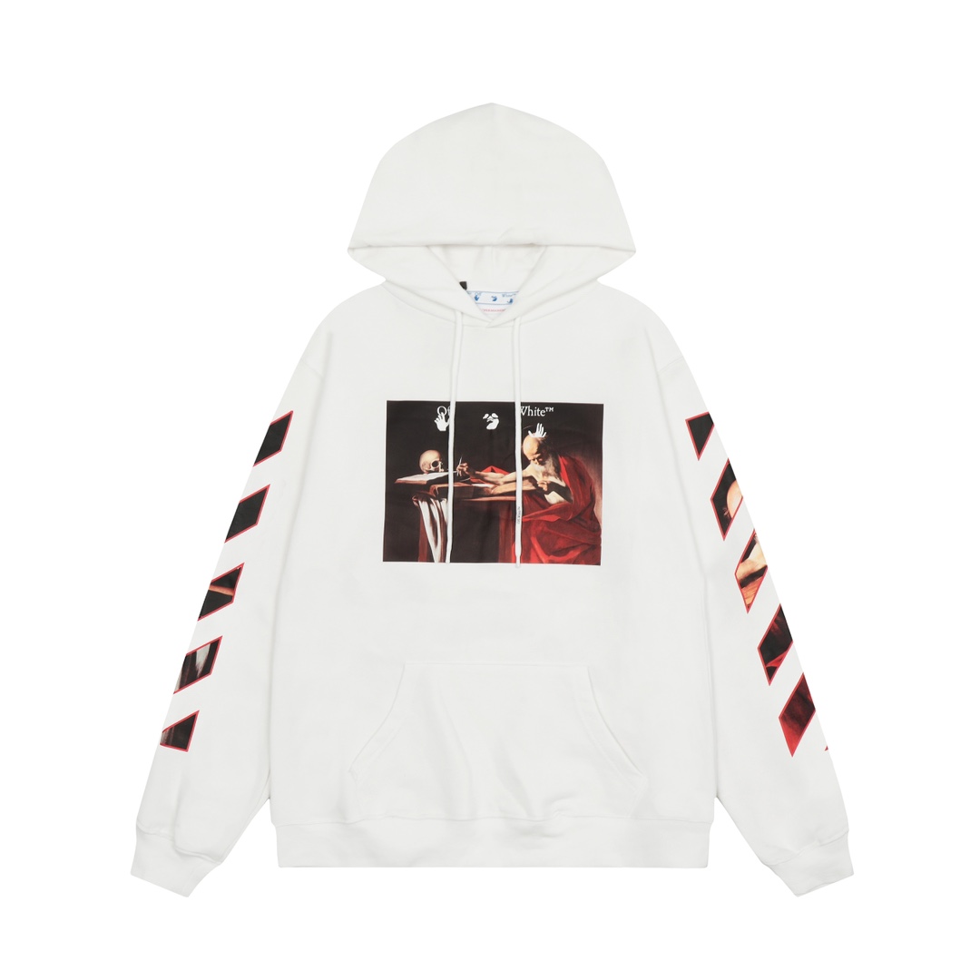 Off-White Caravaggio Slim Hoodie - DopestKickz