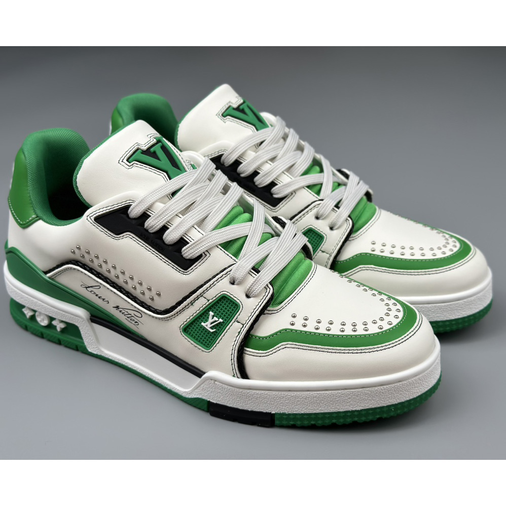 Louis Vuitton LV Trainer Sneaker   - DopestKickz