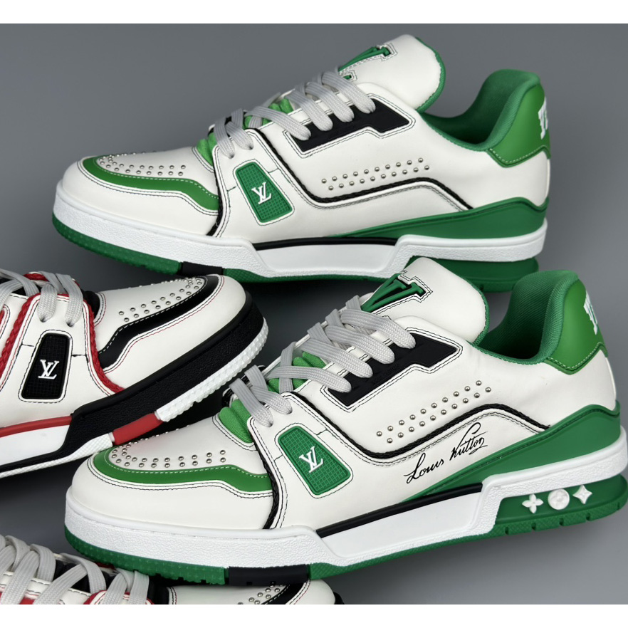 Louis Vuitton LV Trainer Sneaker   - DopestKickz