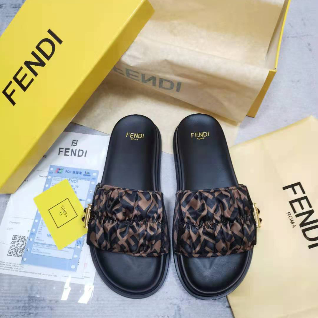 Fendi Vertigo Slides - DopestKickz