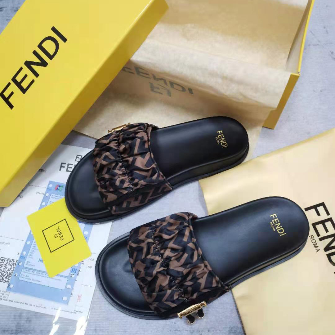 Fendi Vertigo Slides - DopestKickz
