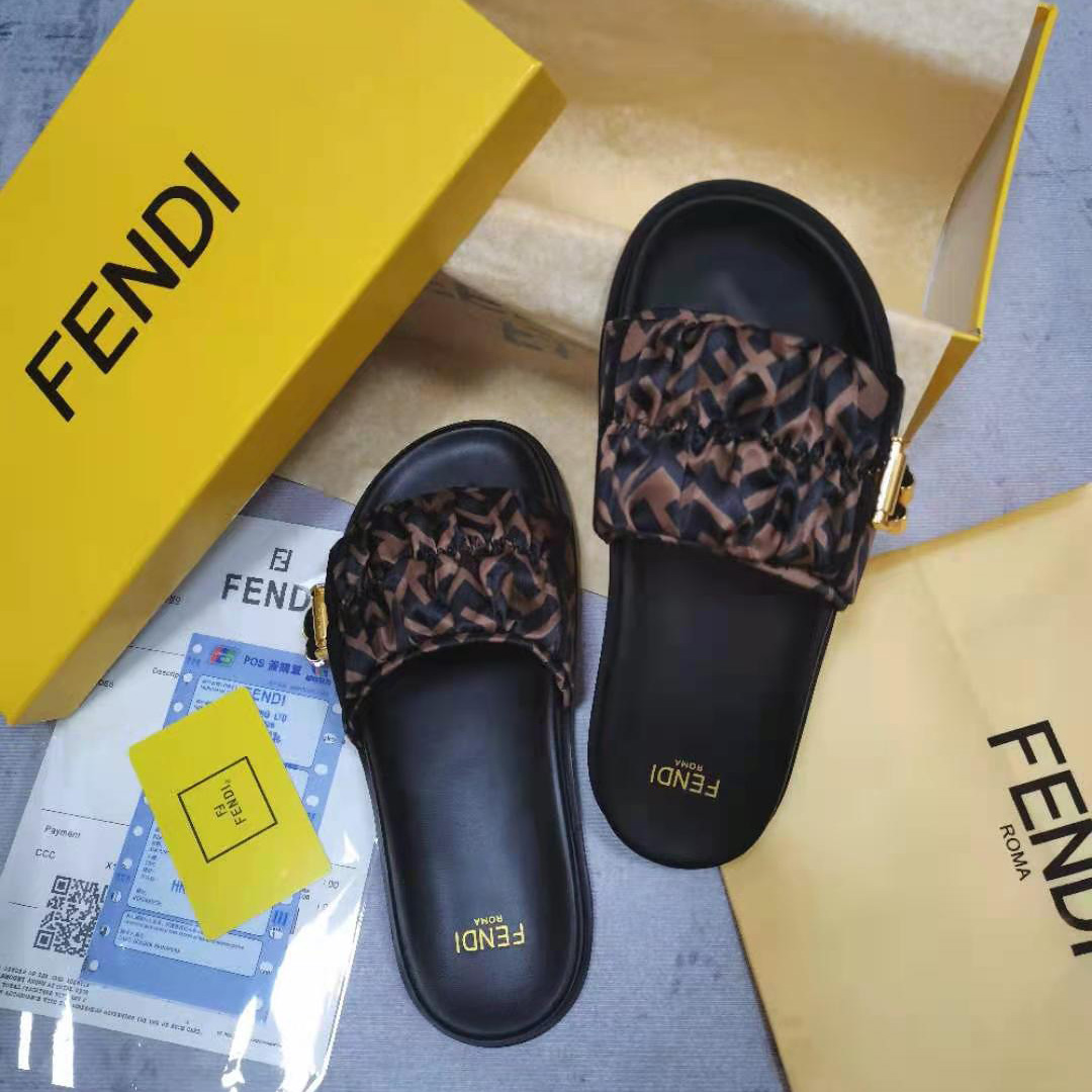 Fendi Vertigo Slides - DopestKickz