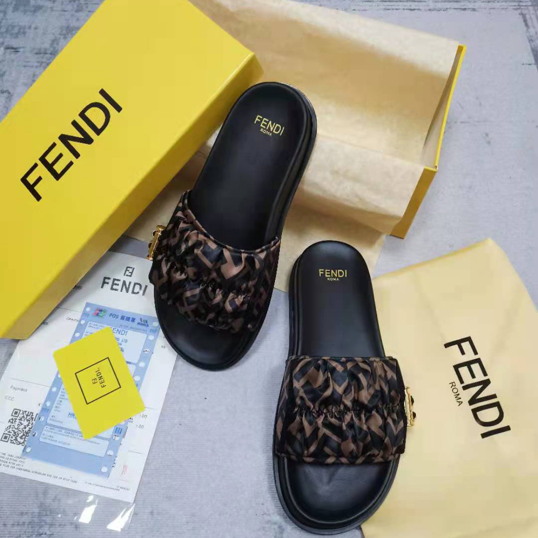 Fendi Vertigo Slides - DopestKickz