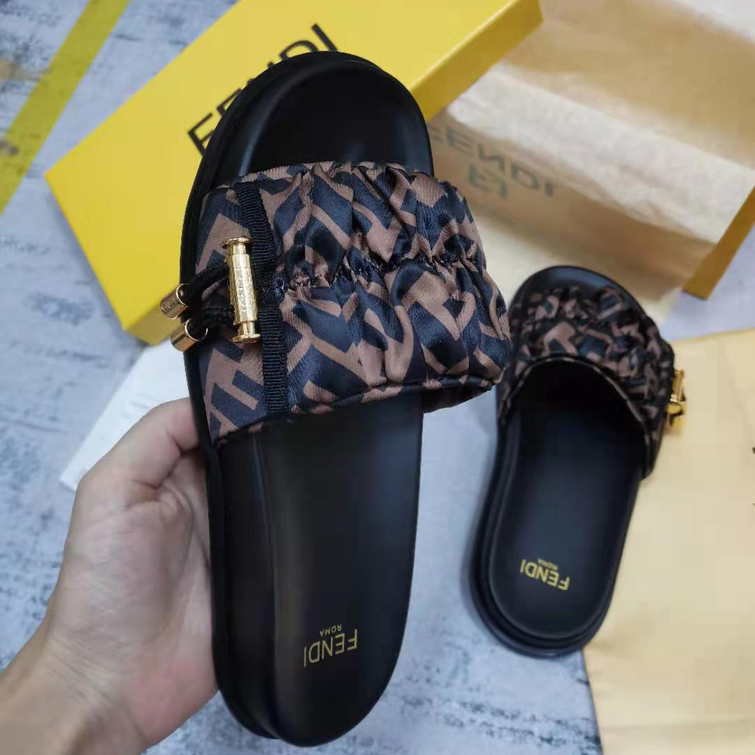 Fendi Vertigo Slides - DopestKickz