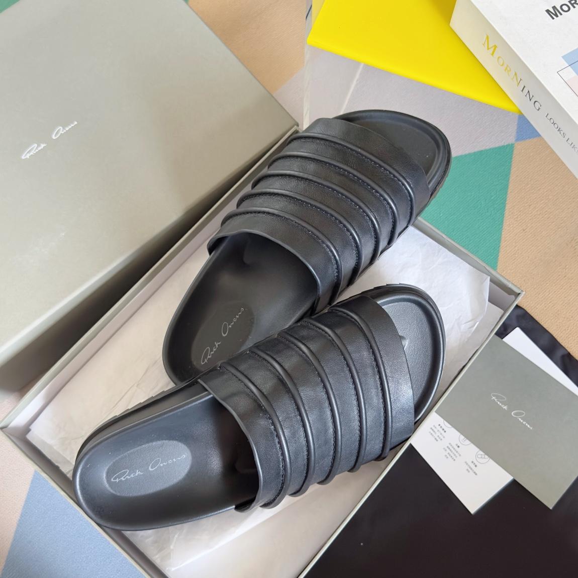 Rick Owens Ruhlmann Granola Slides - DopestKickz