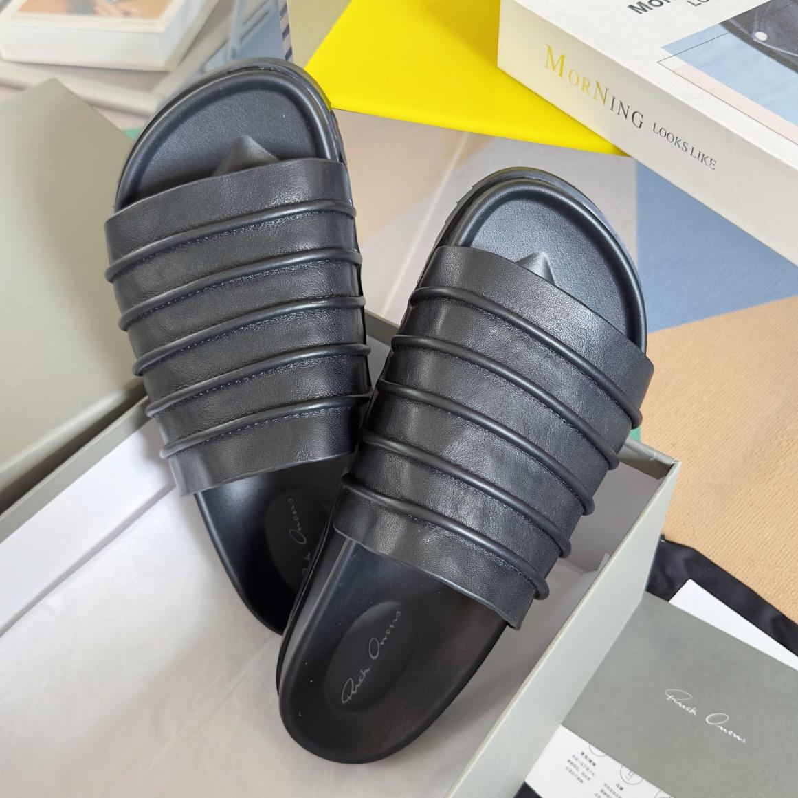 Rick Owens Ruhlmann Granola Slides - DopestKickz