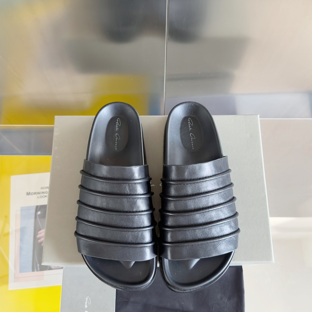 Rick Owens Ruhlmann Granola Slides - DopestKickz