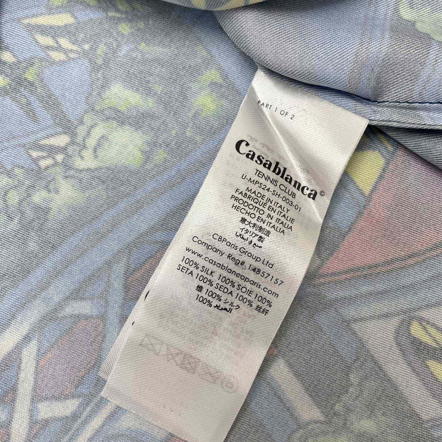 Casablanca The Night View Silk Shirt   CA3468 - DopestKickz