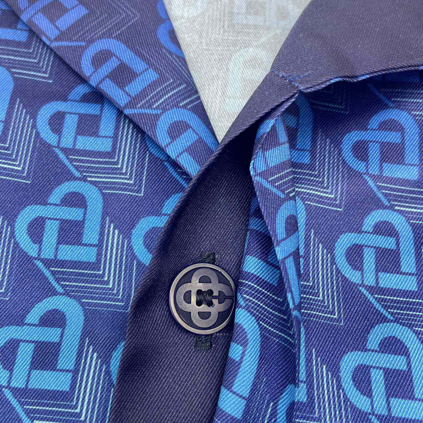 Casablanca The Night View Silk Shirt   CA3468 - DopestKickz