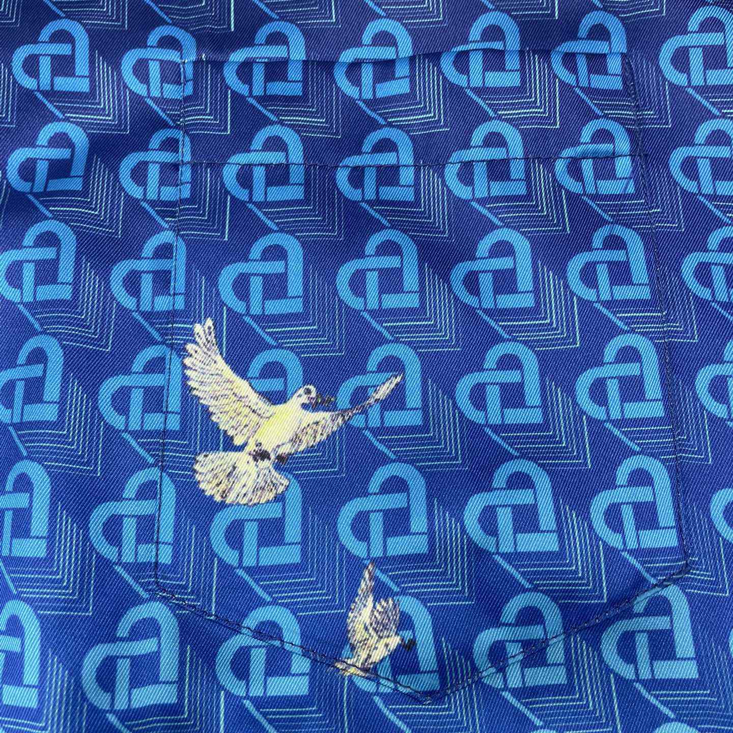 Casablanca The Night View Silk Shirt   CA3468 - DopestKickz