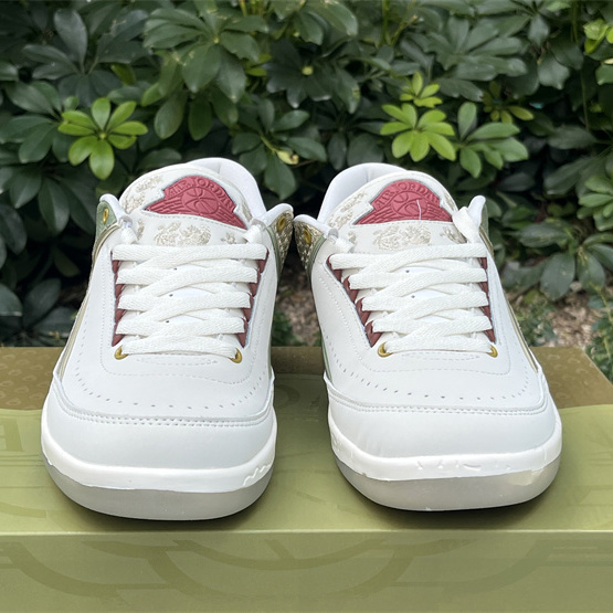 Air Jordan 2 Low “Chinese New Year” Sneakers    FJ6871-100  - DopestKickz