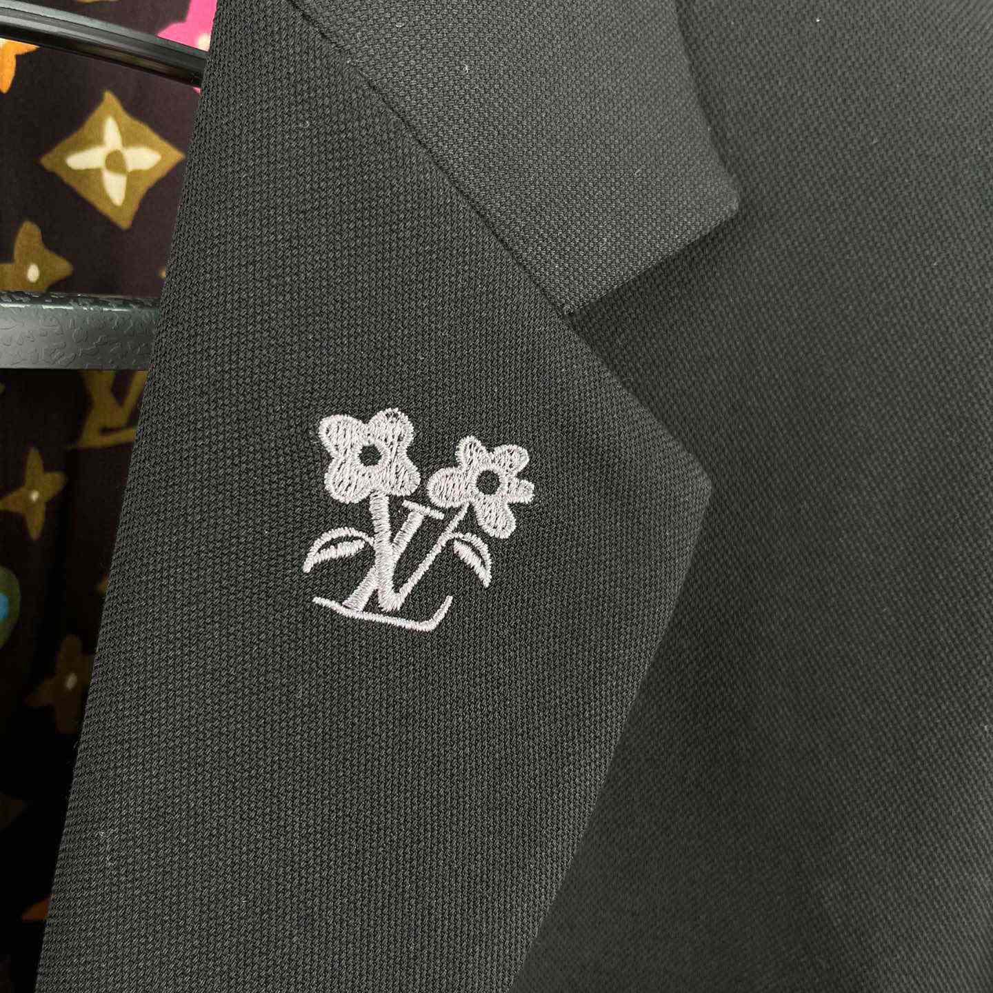 Louis Vuitton Embroidered Signature Wool Tailored Jacket   1AFRD1 - DopestKickz