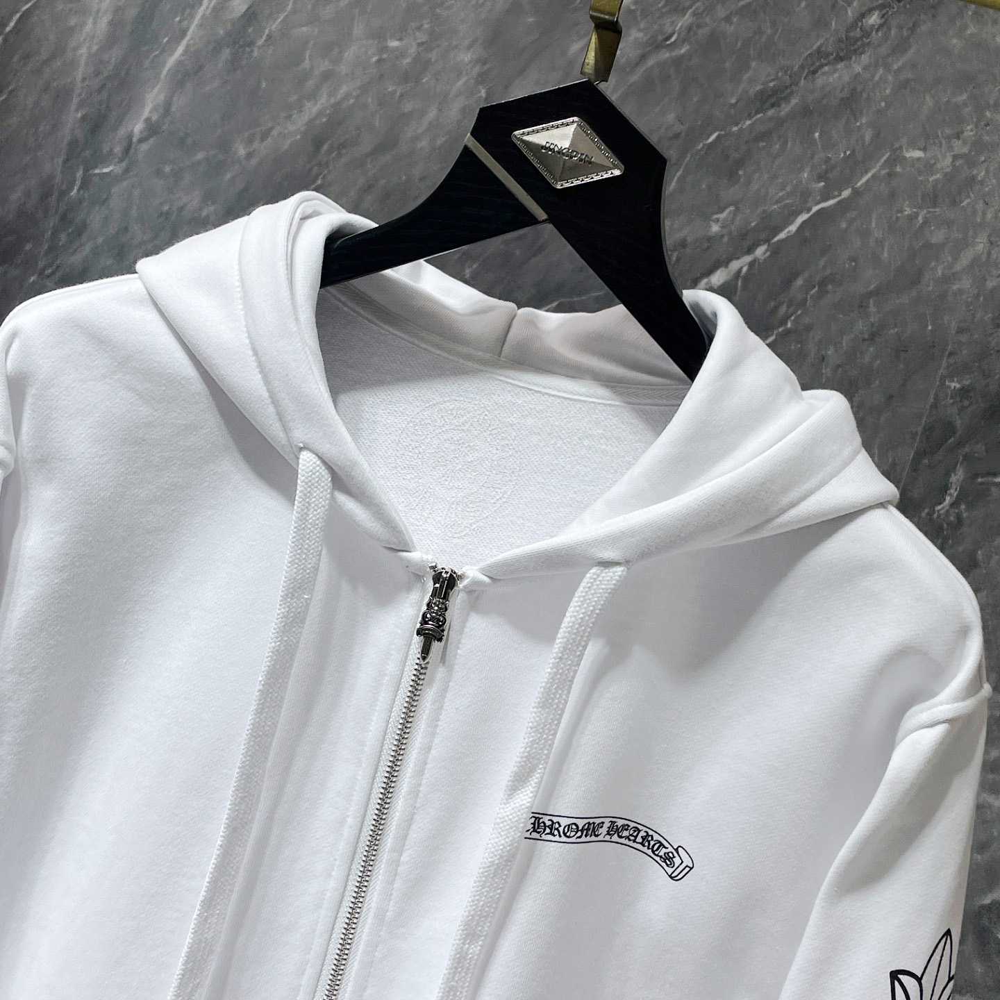 Chrome Hearts Zip Up Hoodie  - DopestKickz