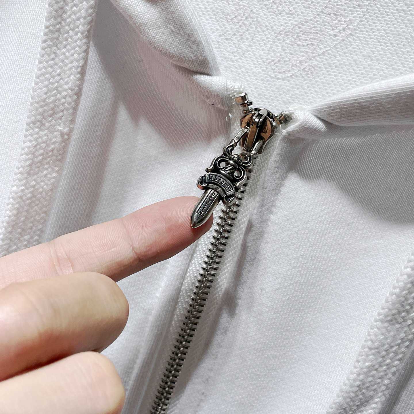 Chrome Hearts Zip Up Hoodie  - DopestKickz