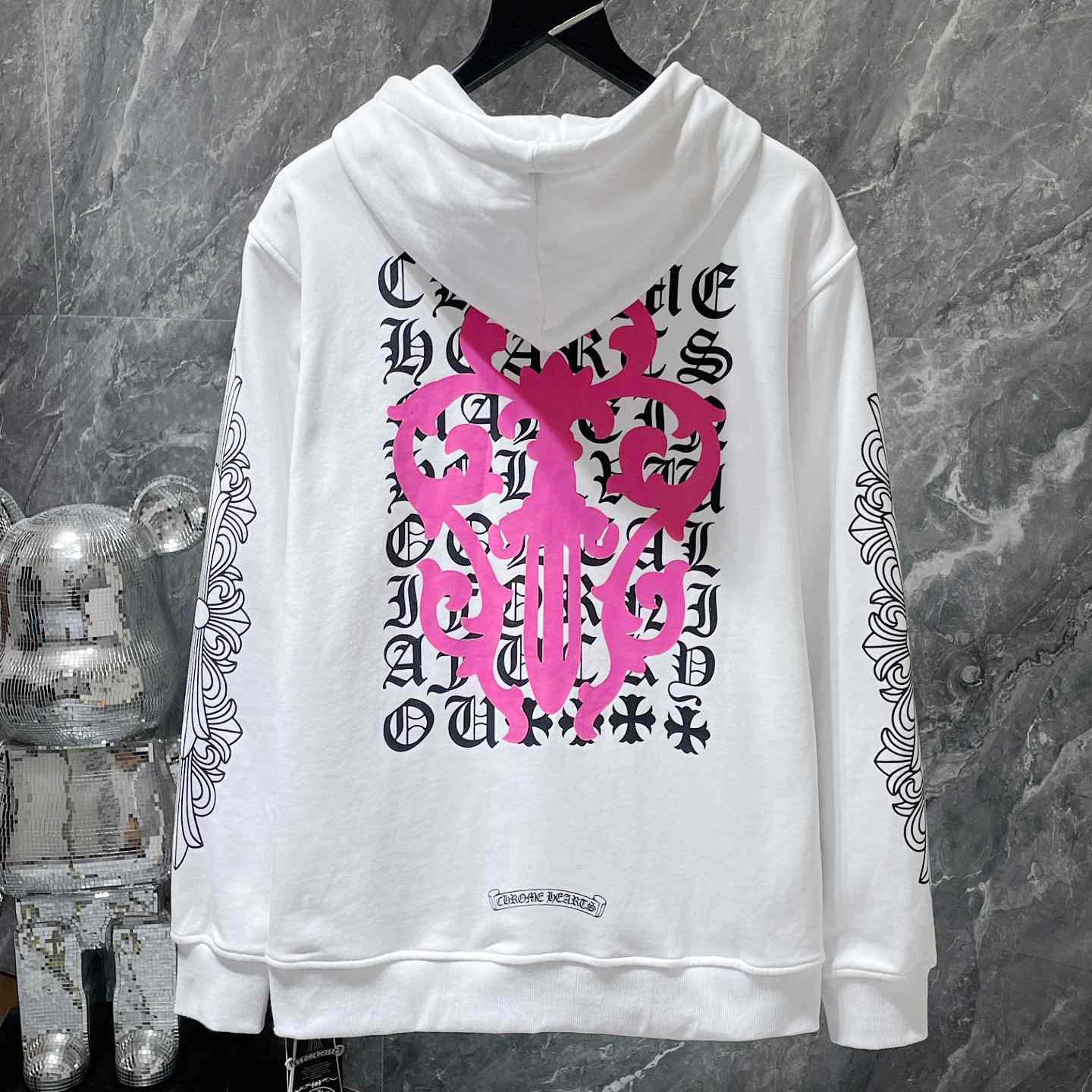 Chrome Hearts Zip Up Hoodie  - DopestKickz