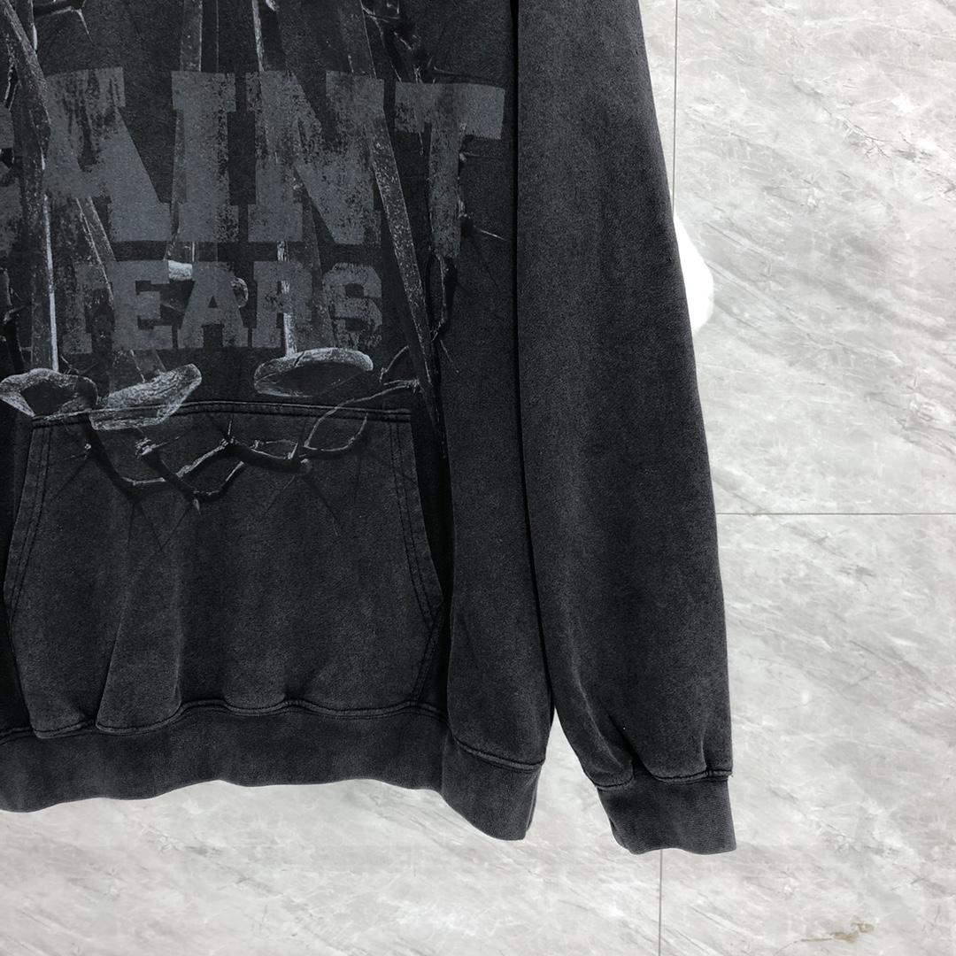 Saint Michael Tears Hoodie - DopestKickz