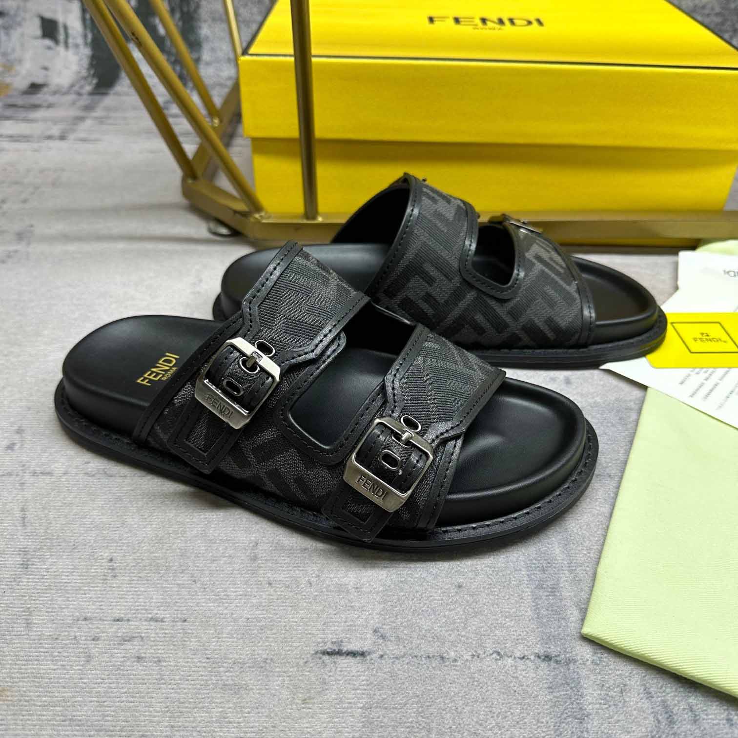 Fendi Feel Slides - DopestKickz