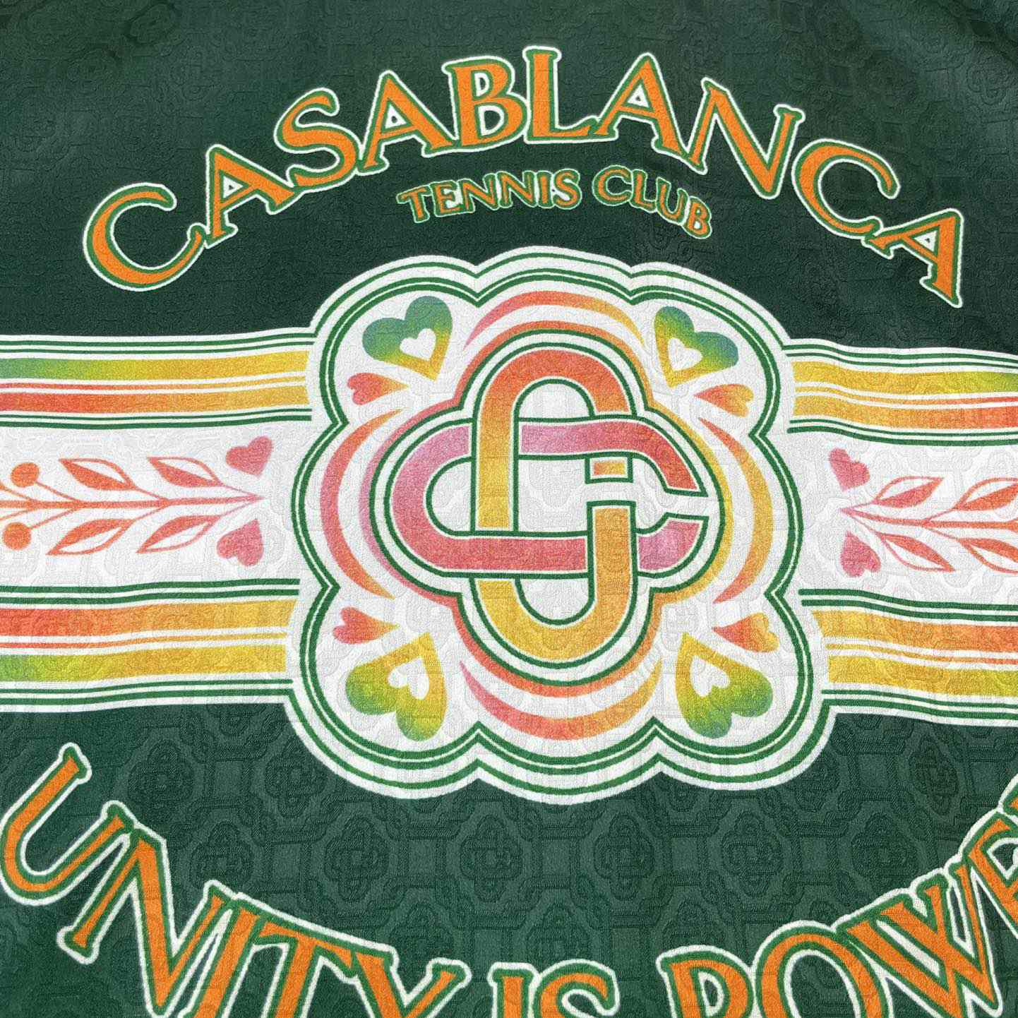 Casablanca Unity is Power Shirt In Silk   CA3474 - DopestKickz
