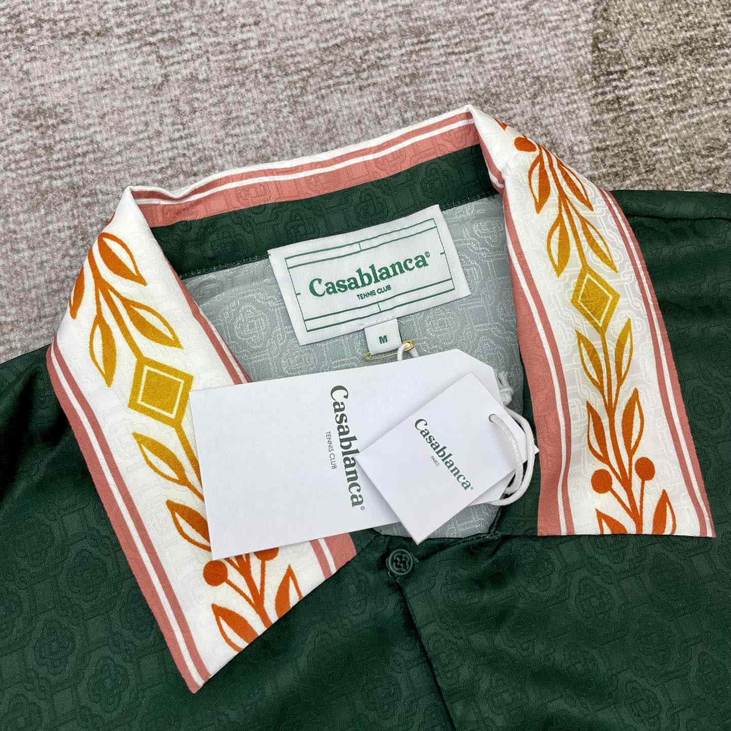 Casablanca Unity is Power Shirt In Silk   CA3474 - DopestKickz