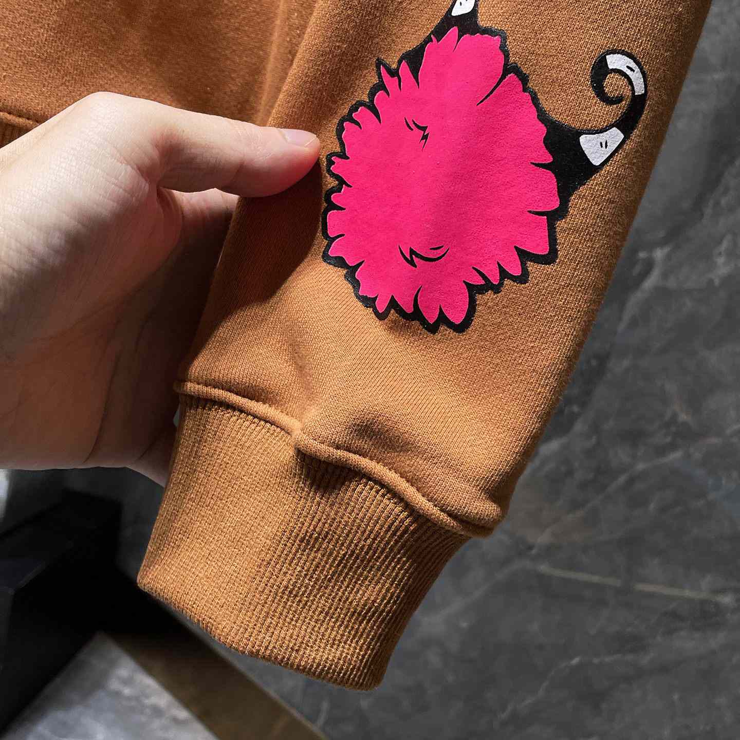 Chrome Hearts x Matty Boy Brown & Pink 'Structure' Hoodie - DopestKickz