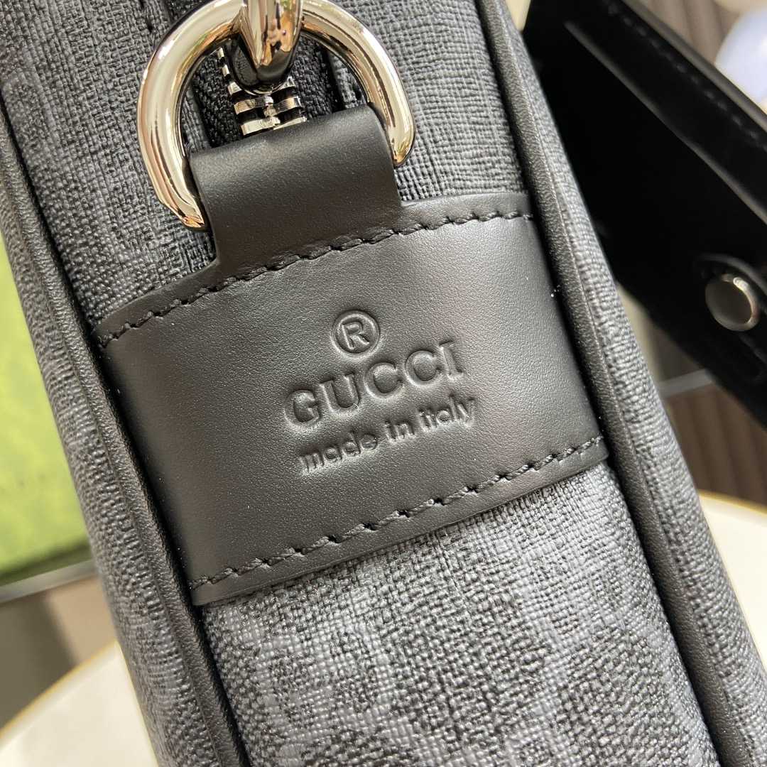 Gucci GG Briefcase With Shoulder Strap - DopestKickz