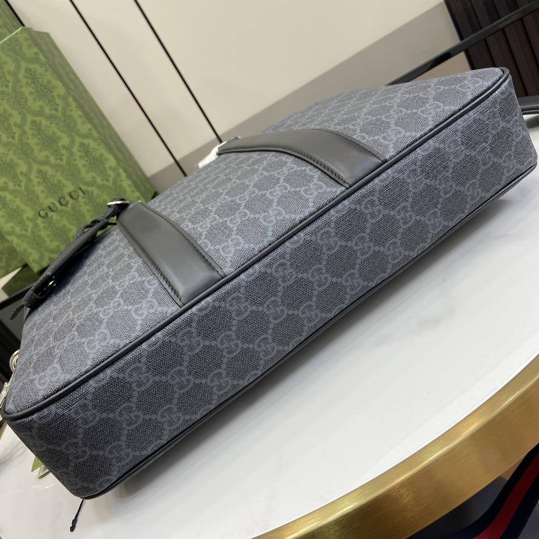 Gucci GG Briefcase With Shoulder Strap - DopestKickz
