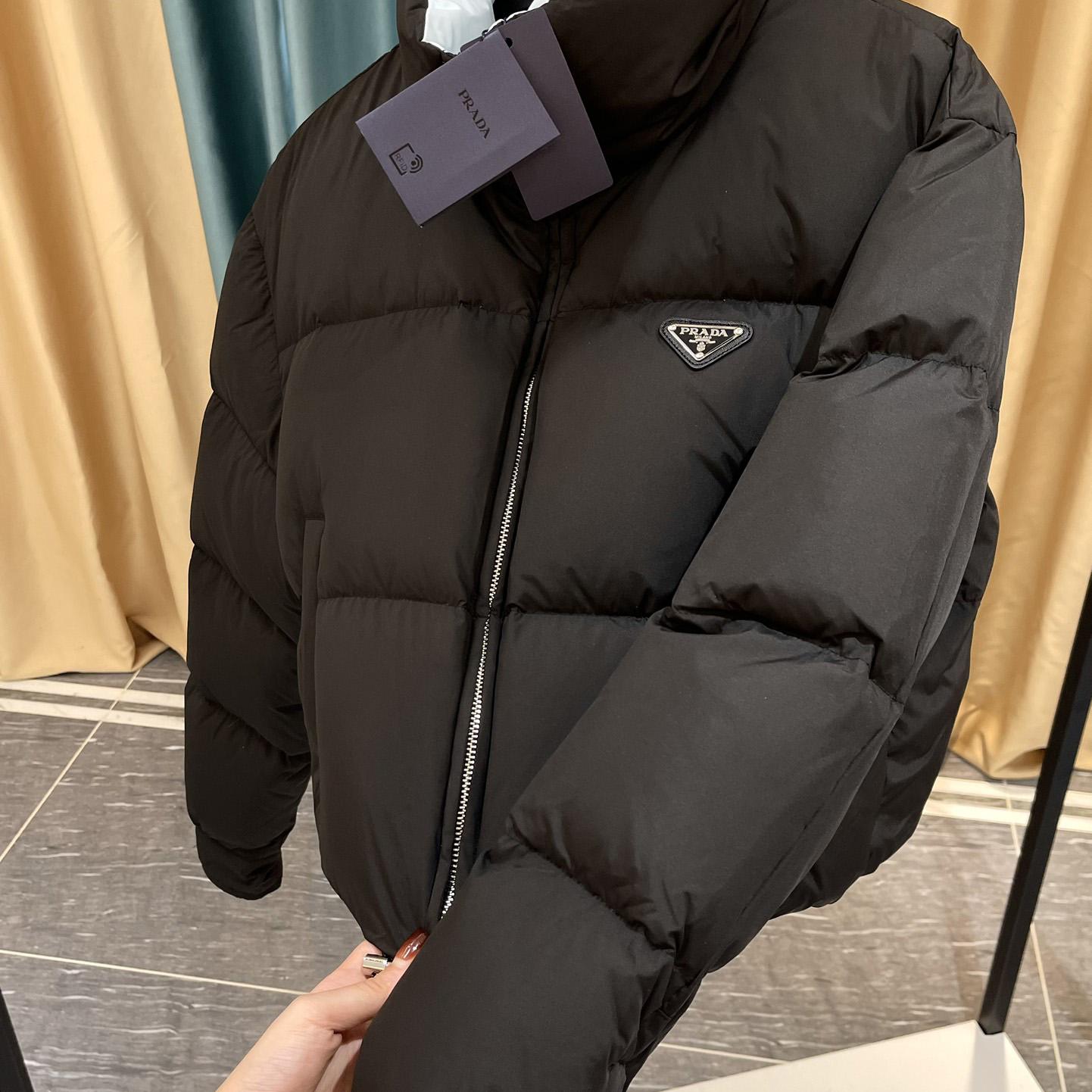 Prada Cropped Padded Jacket - DopestKickz