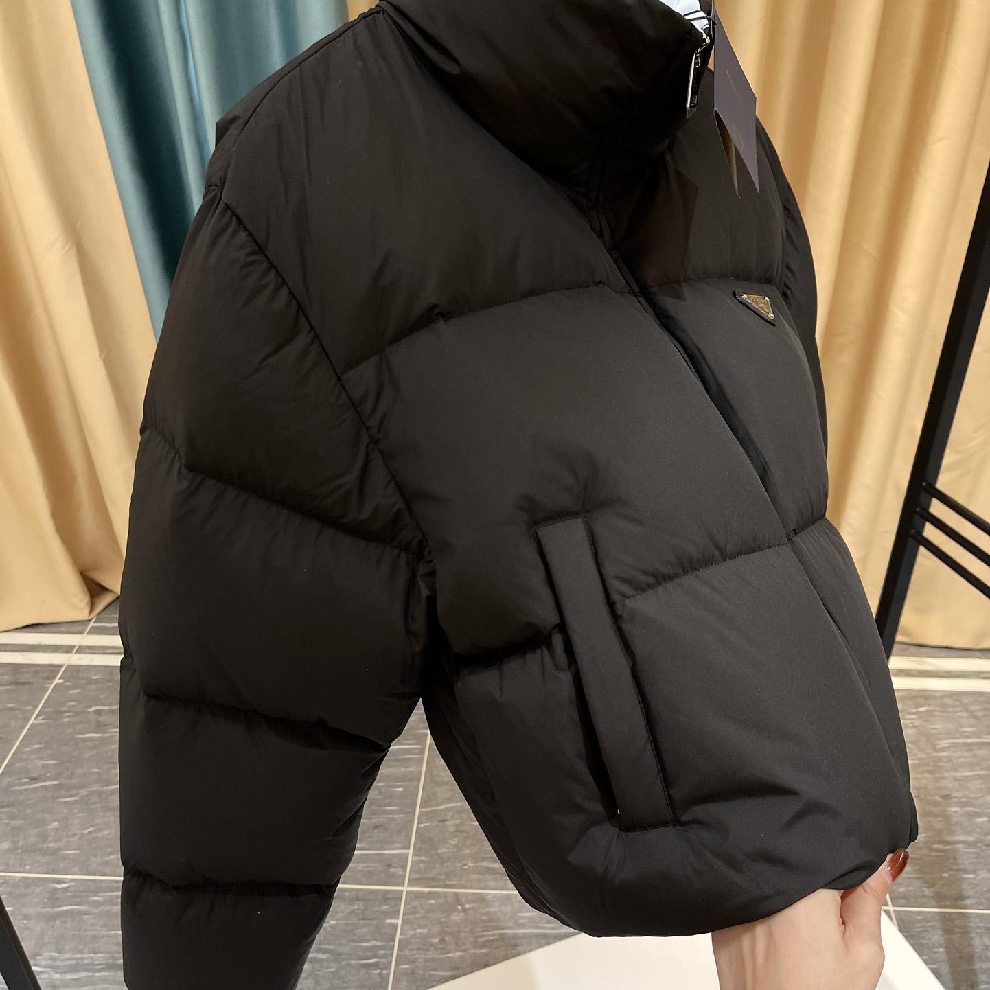 Prada Cropped Padded Jacket - DopestKickz