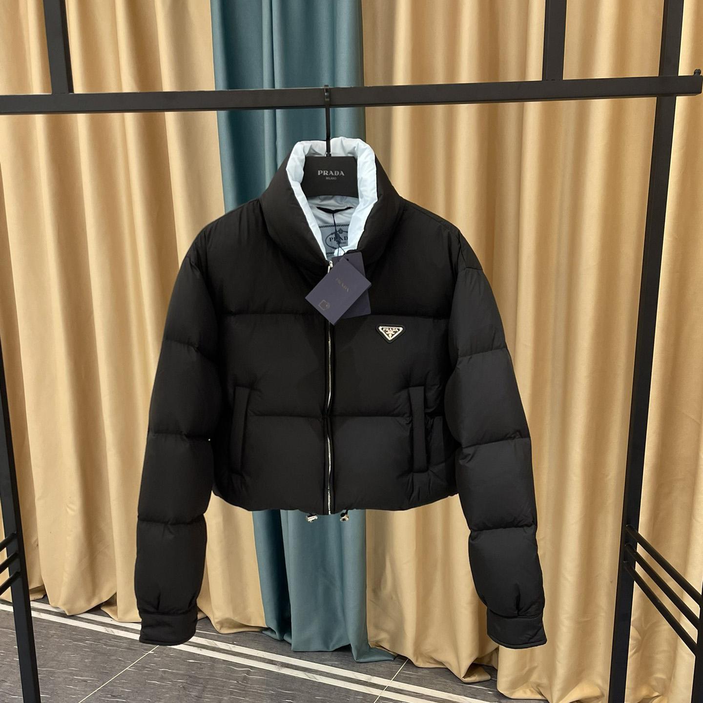 Prada Cropped Padded Jacket - DopestKickz