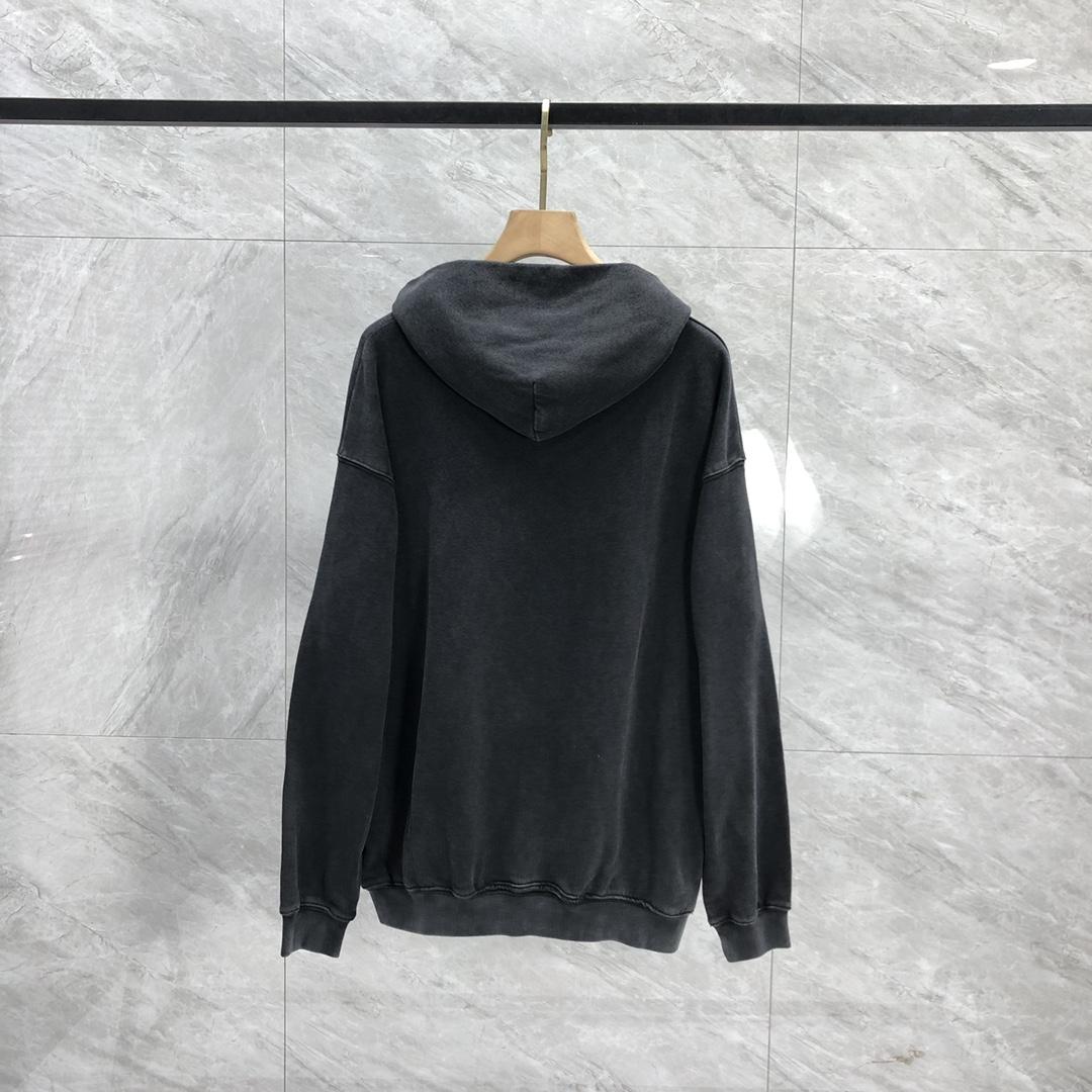 Saint Michael Colorful Letter Print Hoodies - DopestKickz