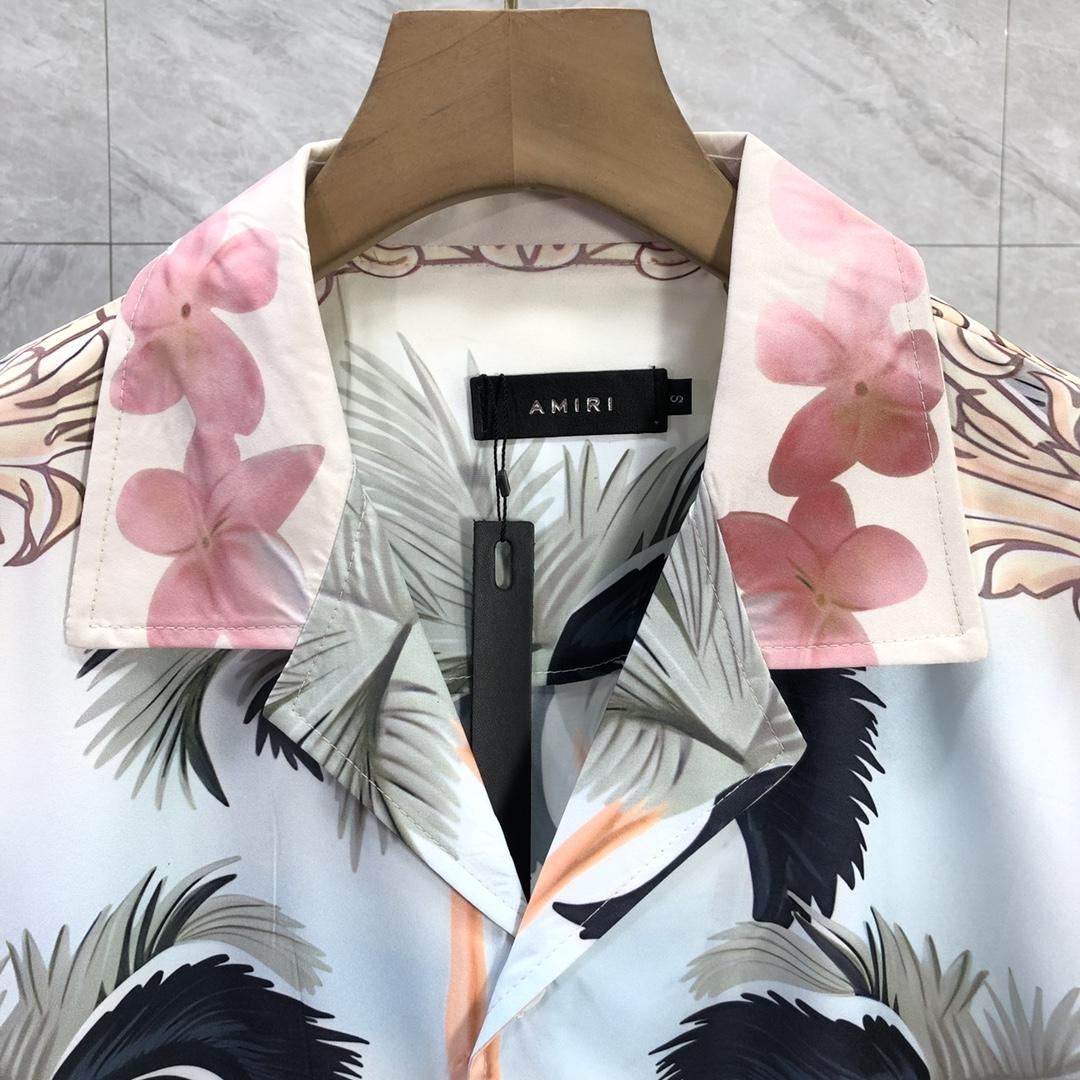 Amiri Cherub Silk Shirt - DopestKickz