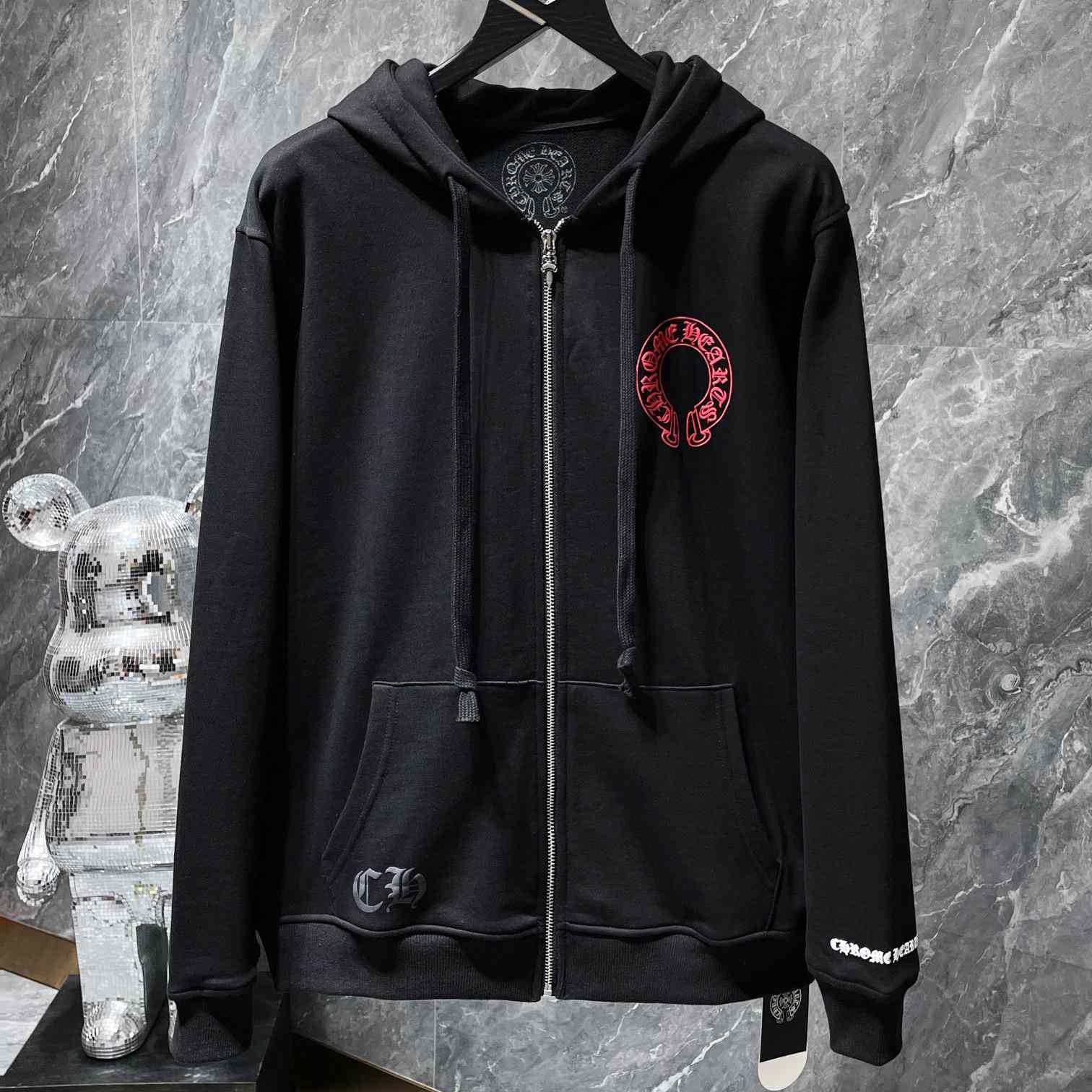 Chrome Hearts Zip Up Hoodie  - DopestKickz