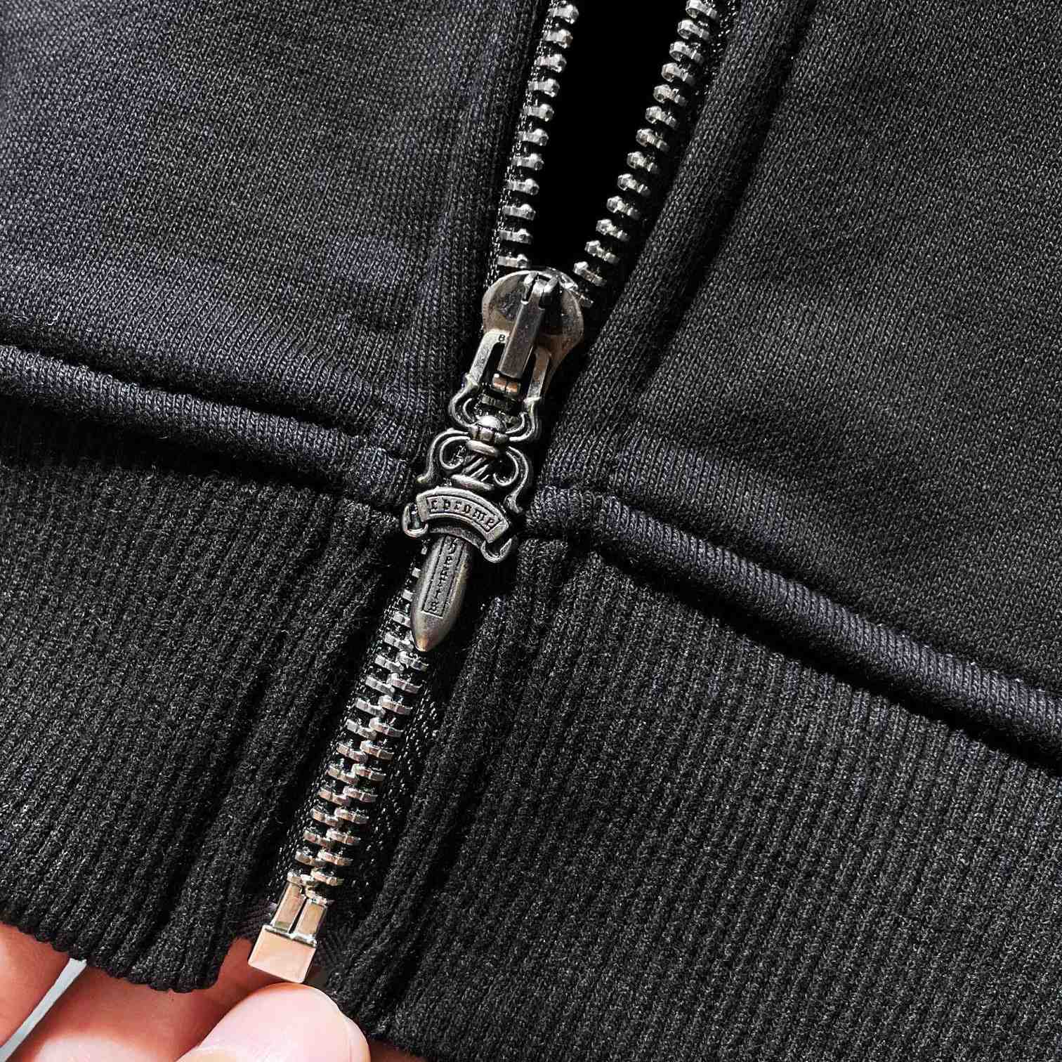 Chrome Hearts Zip Up Hoodie  - DopestKickz