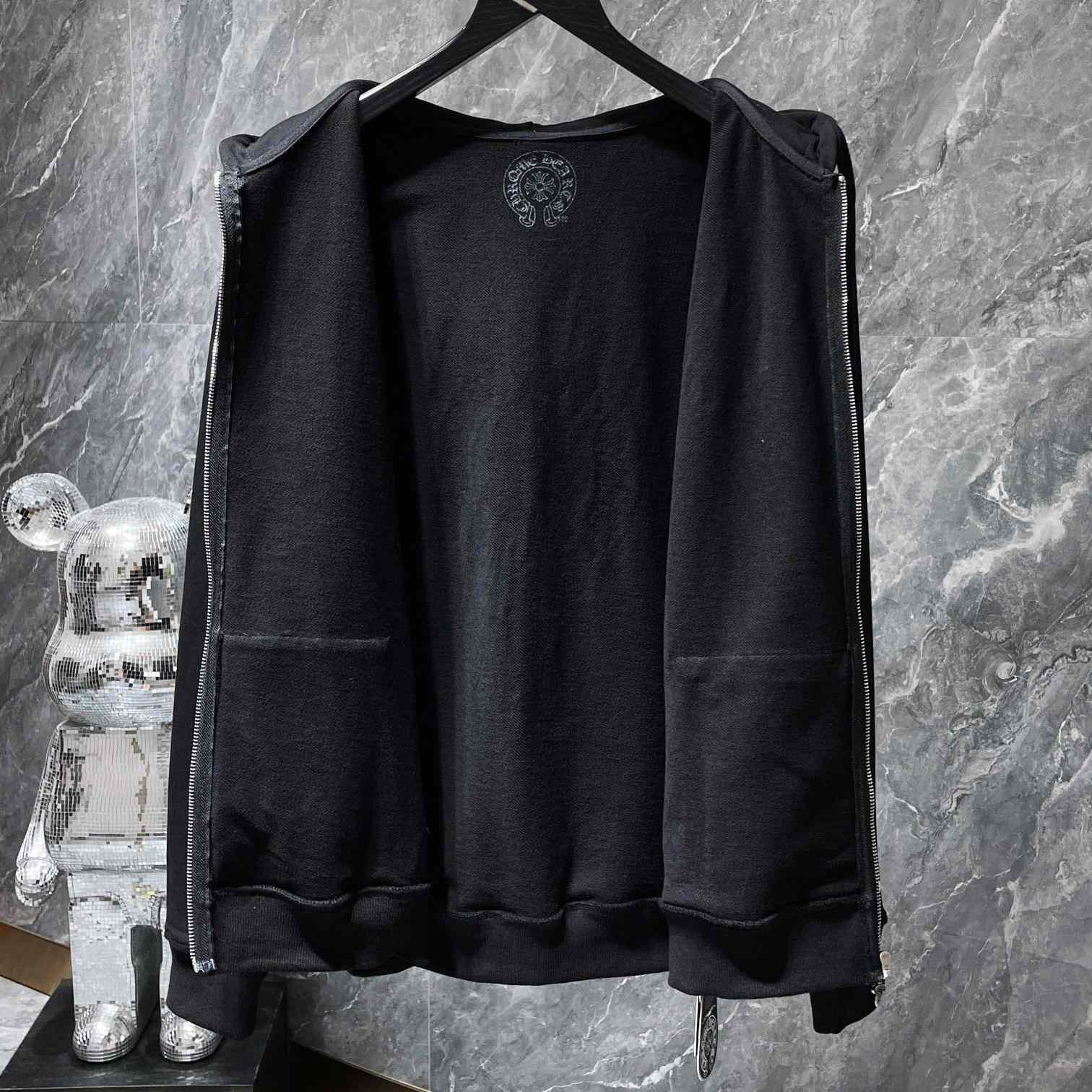 Chrome Hearts Zip Up Hoodie  - DopestKickz