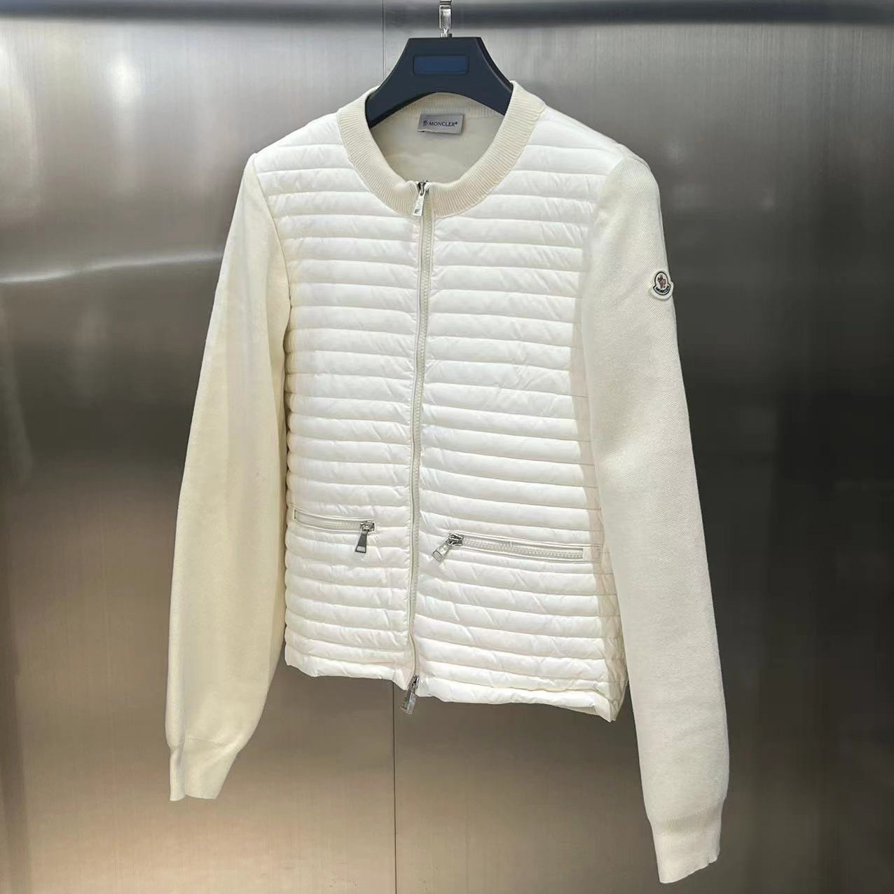 Moncler Padded Cotton Zip-up Cardigan - DopestKickz