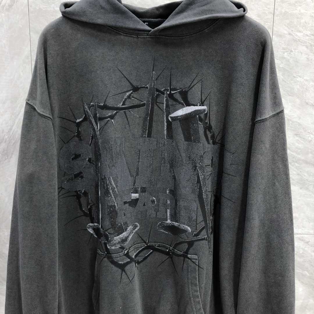 Saint Michael Tears Hoodie - DopestKickz