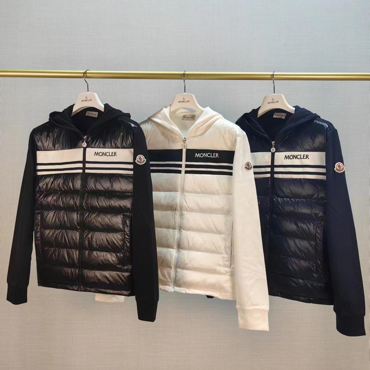 Moncler Zip Hooded Padded Cardigan - DopestKickz