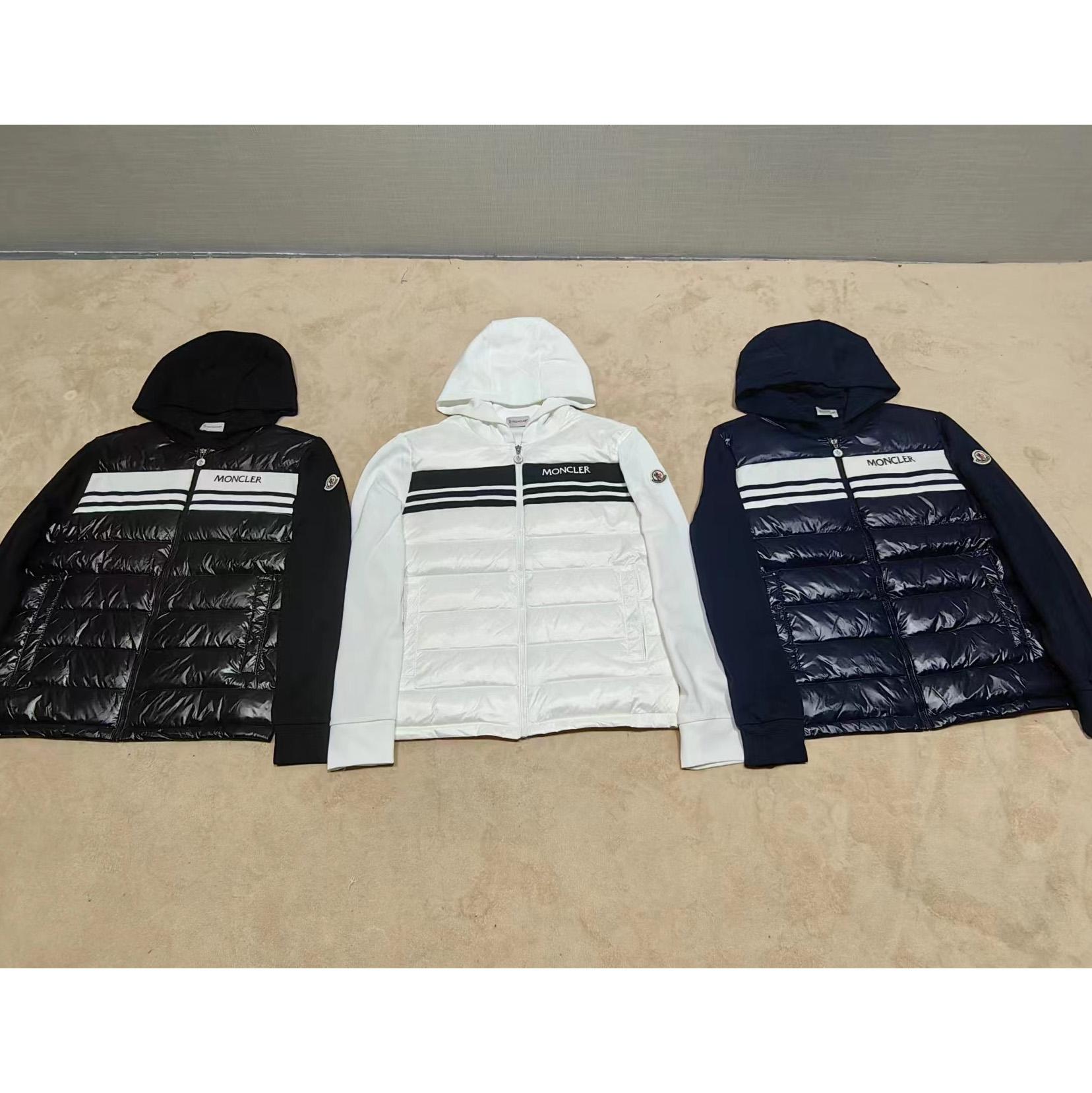 Moncler Zip Hooded Padded Cardigan - DopestKickz