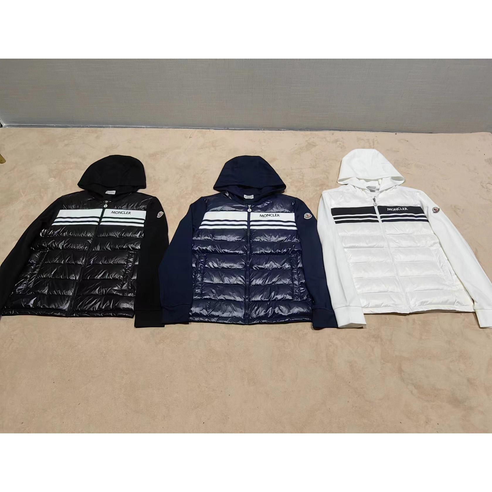 Moncler Zip Hooded Padded Cardigan - DopestKickz