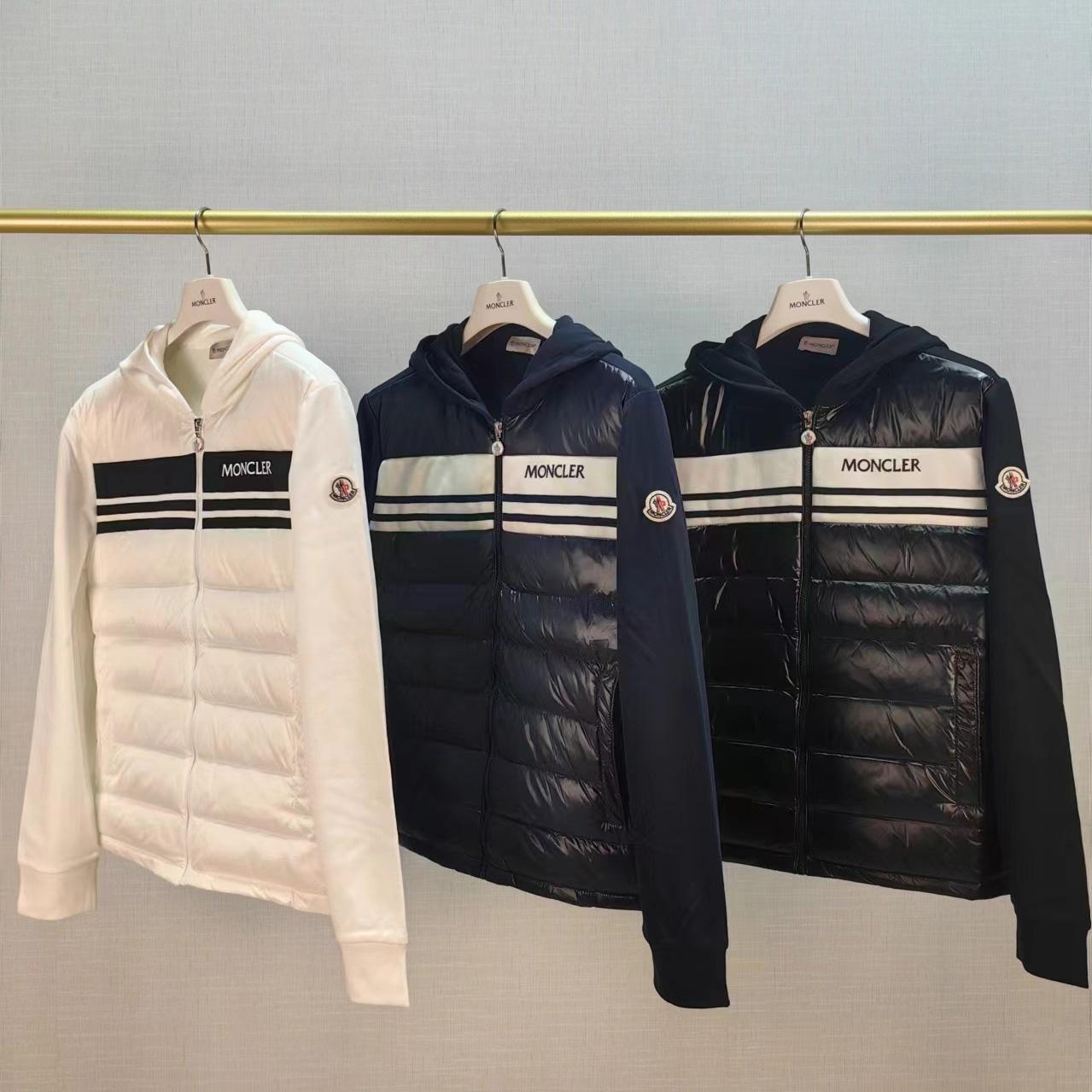 Moncler Zip Hooded Padded Cardigan - DopestKickz