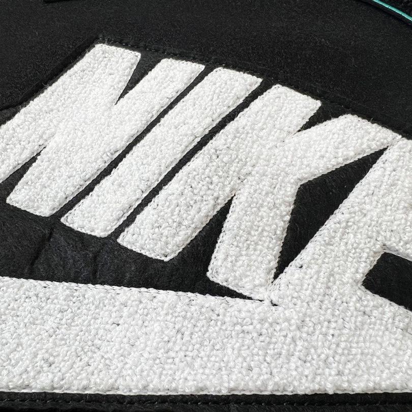 Tiffany And Co Nike Black Varsity Bomber Jacket - DopestKickz