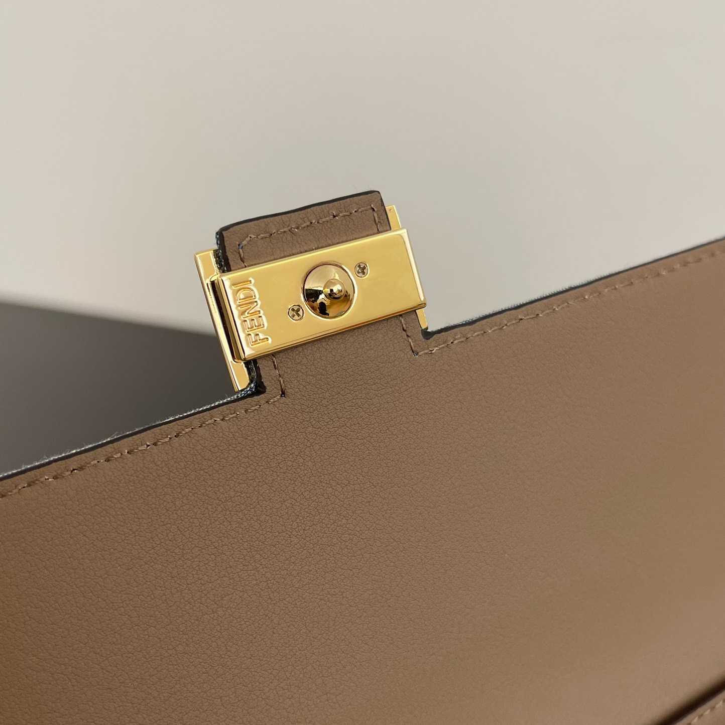 Fendi Wallet On Chain Baguette Light Blue FF Denim Fabric Wallet - DopestKickz