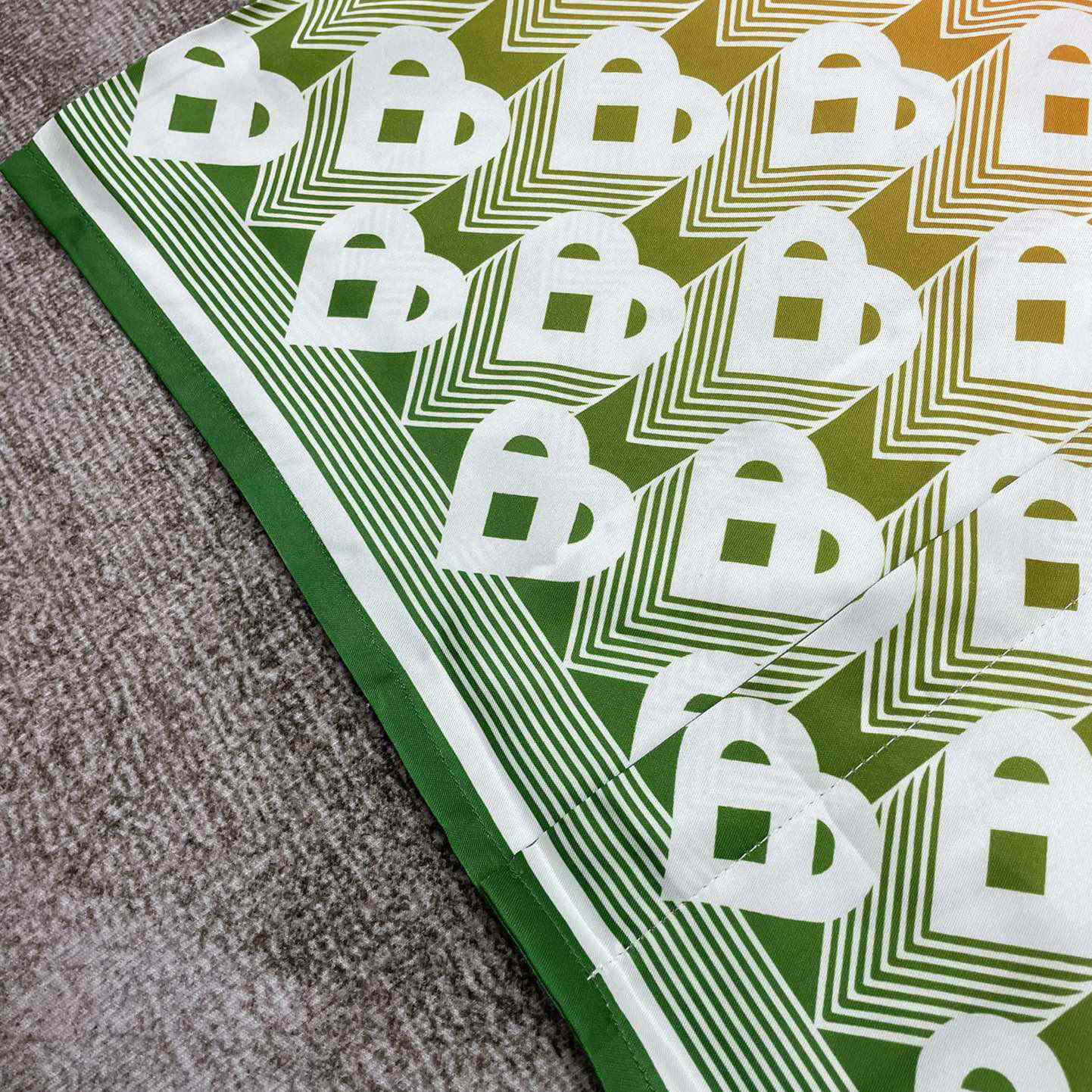 Casablanca Cuban Collar Short-Sleeve Shirt 'Heart Monogram Gradient'   CA3484 - DopestKickz