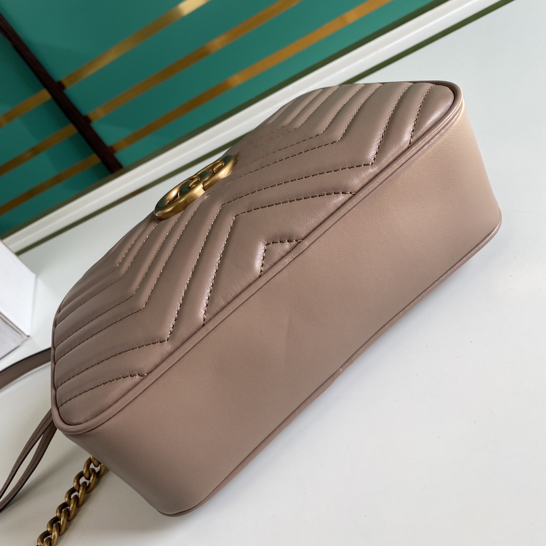 Gucci GG Marmont Small Shoulder Bag(24*12*7cm) - DopestKickz