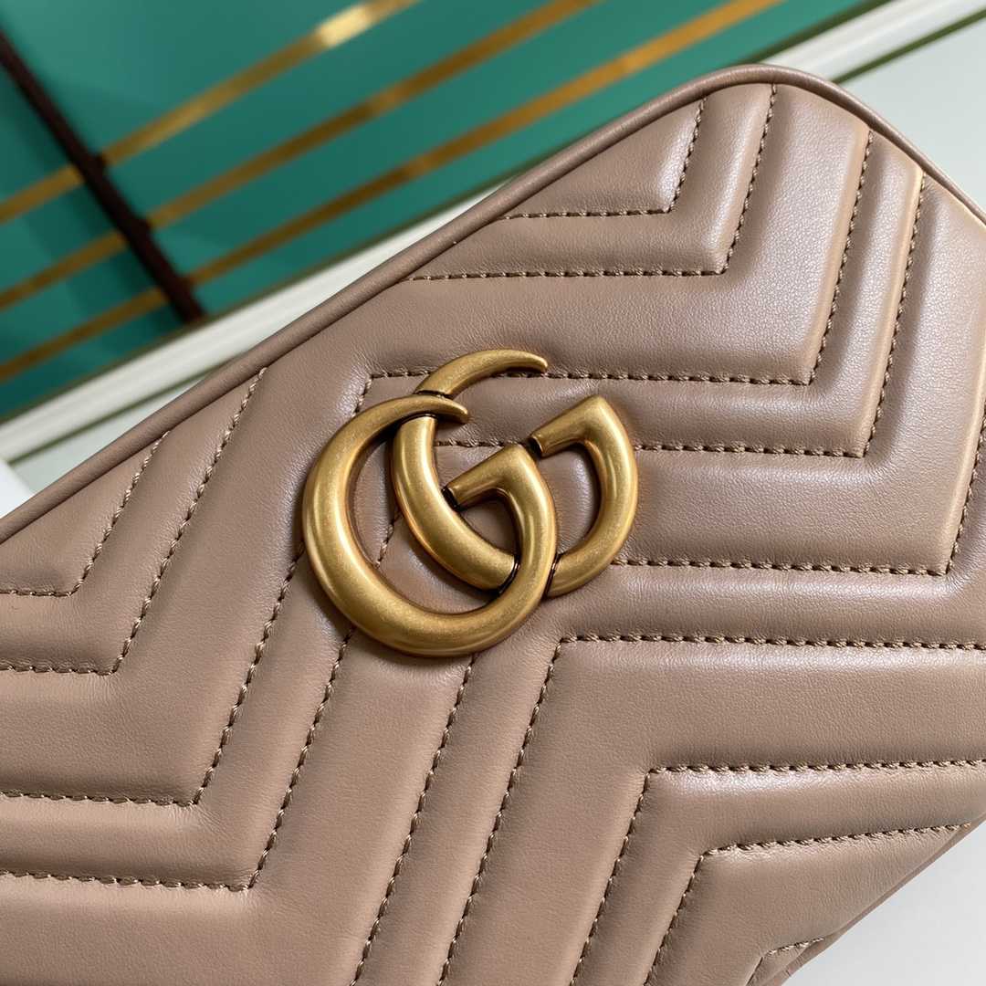 Gucci GG Marmont Small Shoulder Bag(24*12*7cm) - DopestKickz