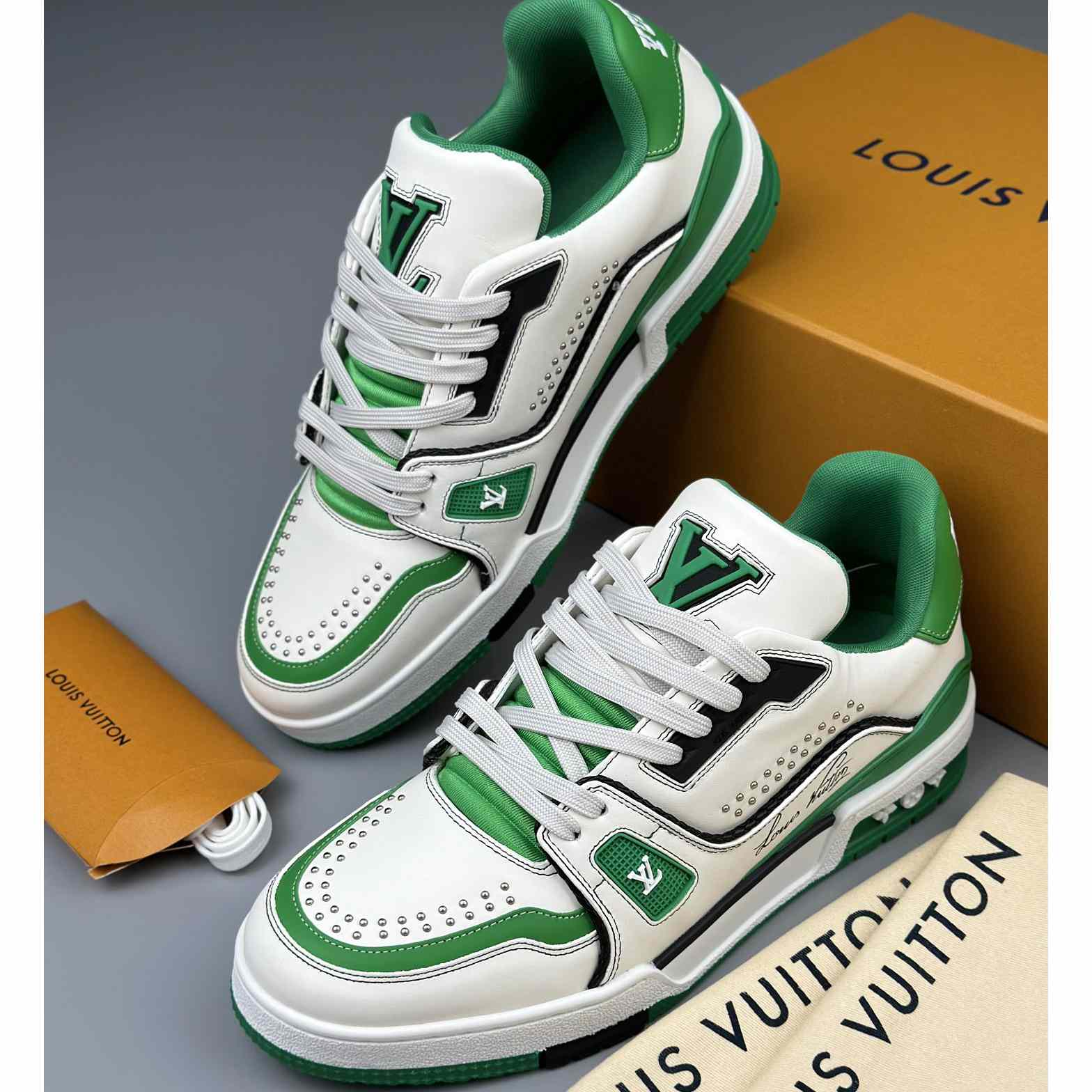 Louis Vuitton LV Trainer Sneaker 1AD7L8 - DopestKickz