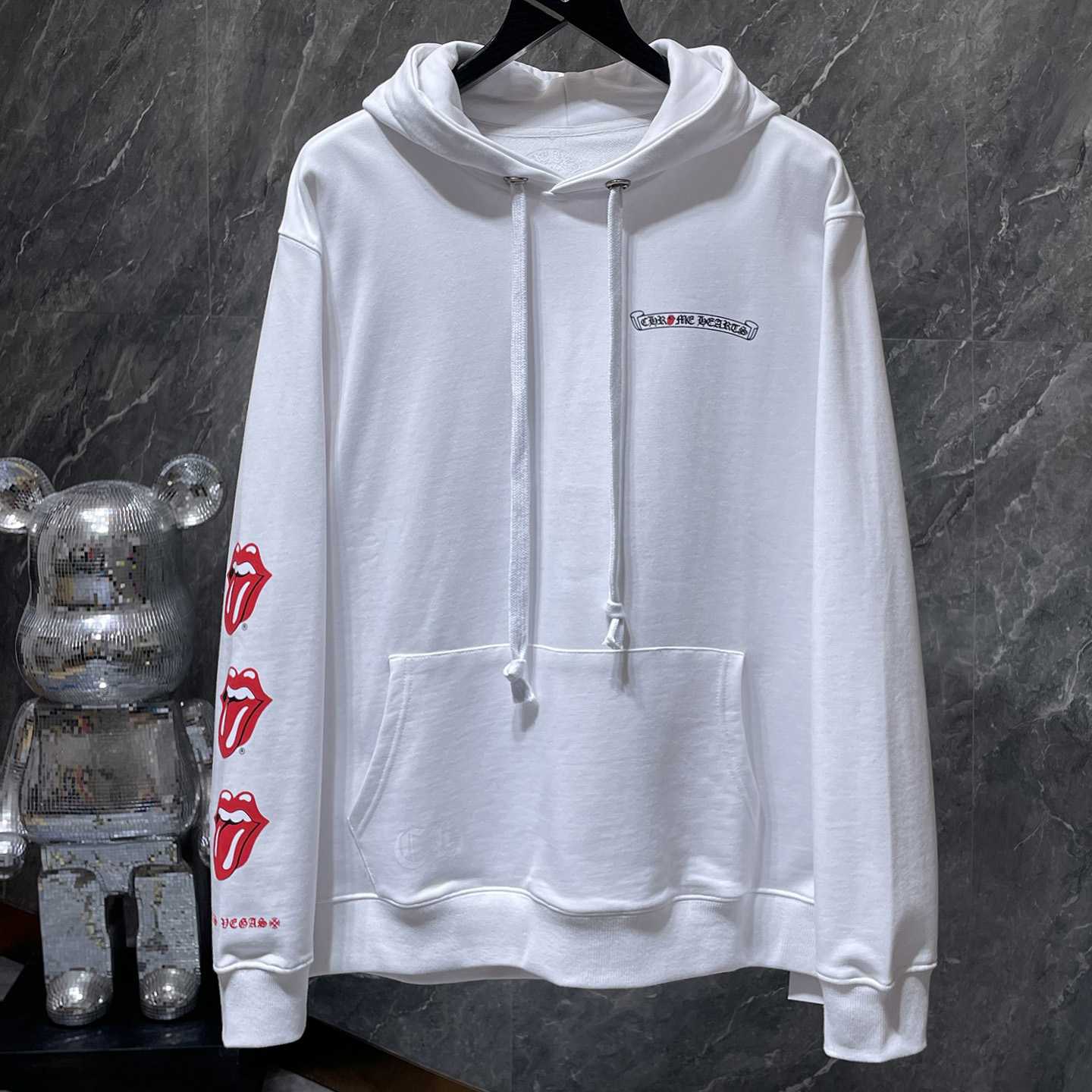 Chrome Hearts Rolling Stones Hoodie - DopestKickz