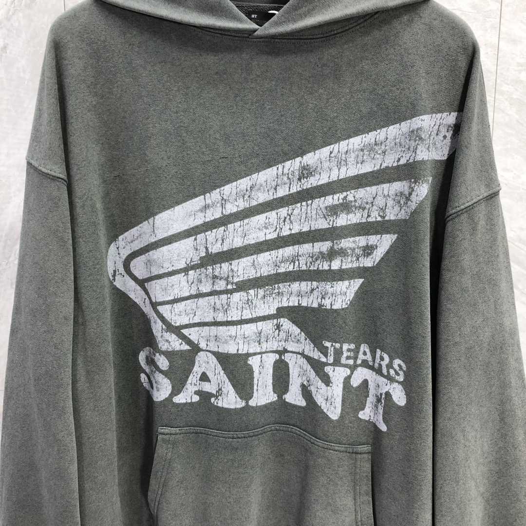 Saint Michael Tears Hoodie - DopestKickz