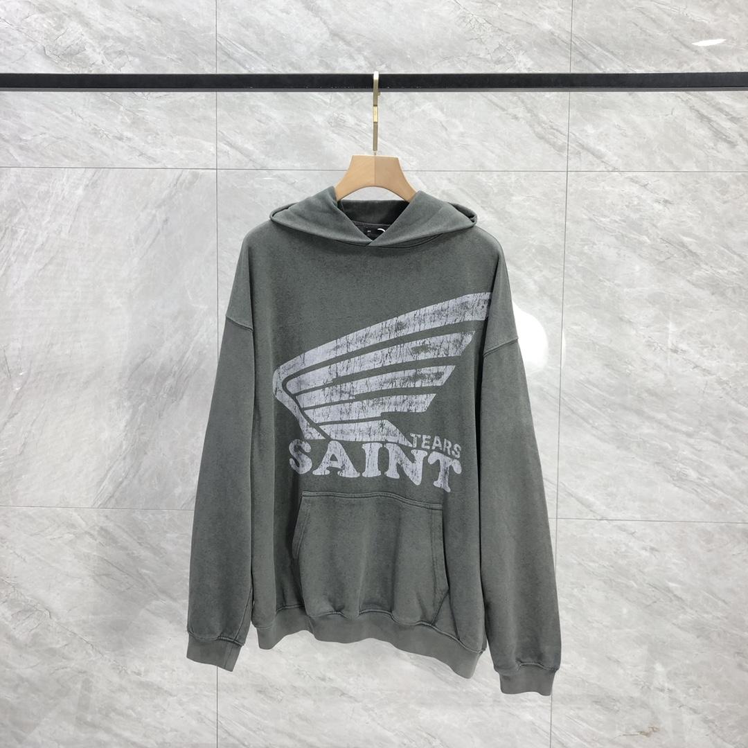 Saint Michael Tears Hoodie - DopestKickz